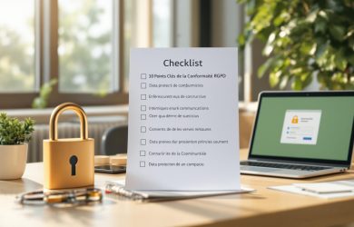 Checklist : 10 Points Clés de la Conformité RGPD