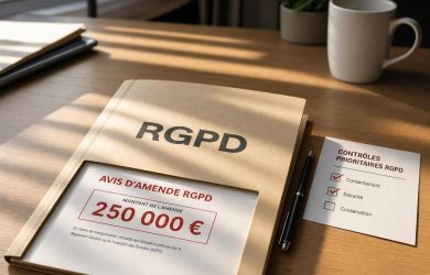 Exemples d'entreprises sanctionnées par le RGPD