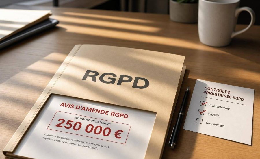 Exemples d'entreprises sanctionnées par le RGPD